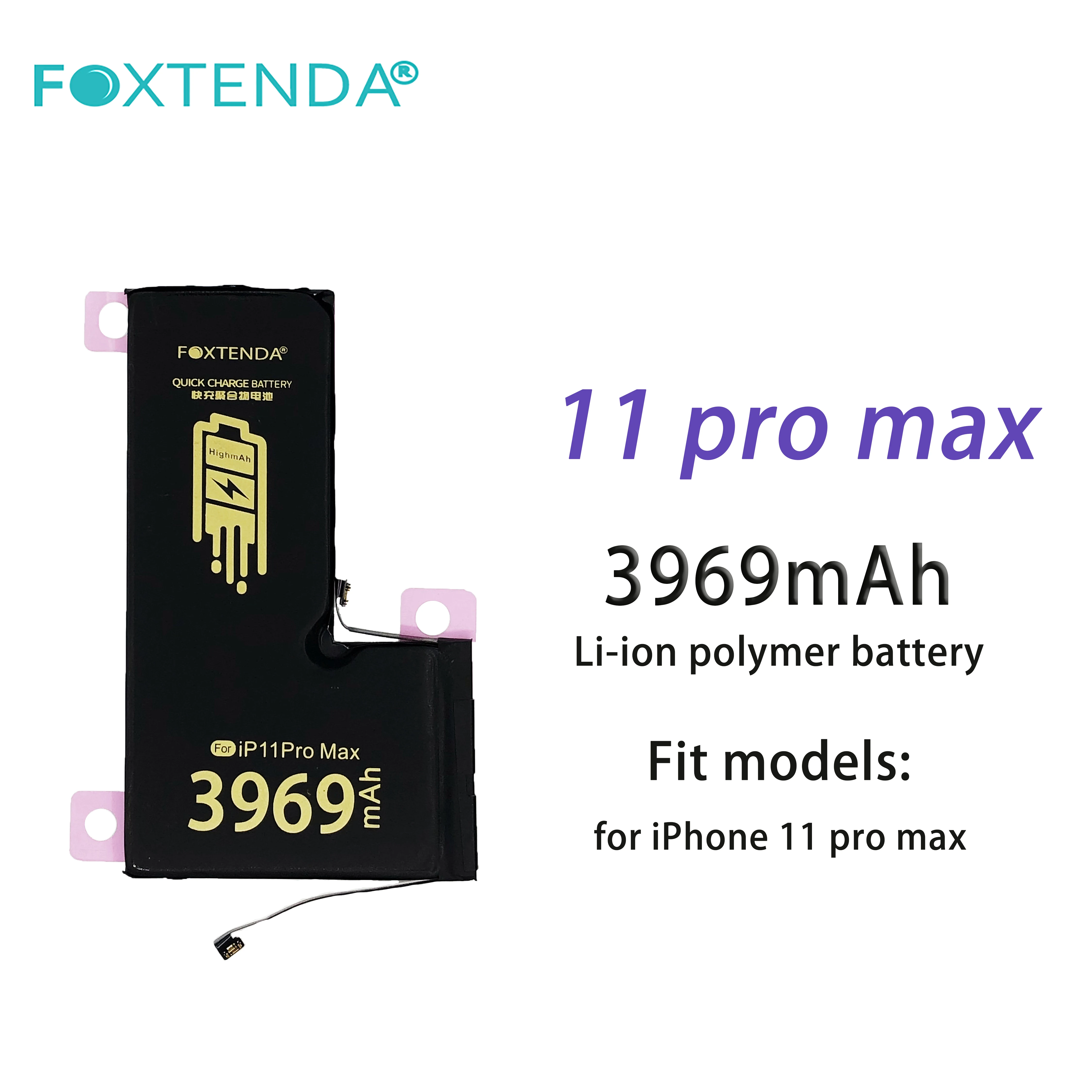 High Capacity Excellent Quality Mobile Phone Battery for iphone 11 PRO MAX 3969mAh