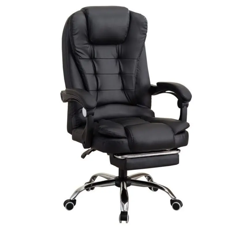 Computer Office Chair Gaming Home Leather Executive Swivel Gamer Chair Lifting Rotatable Armchair Footrest Adjustable Desk Chair