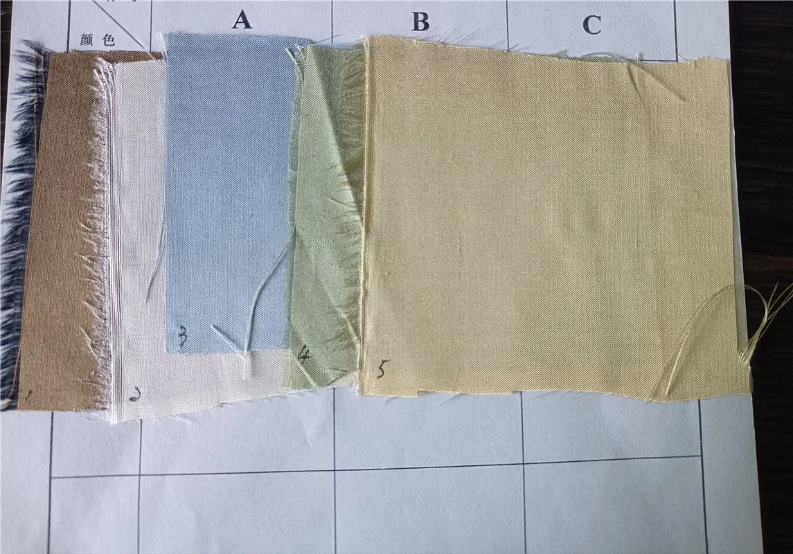 Stock Sales 100% Dupioni Silk Fabric 17mm for Clothing Beige pink Blue Brown Color Dupioni Silk Satin Fabric for Wedding