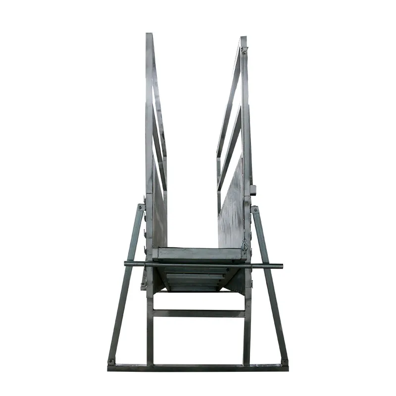 Galvanized Livestock Equipment Adjustable Cattle Sheep Horse Loading Ramp