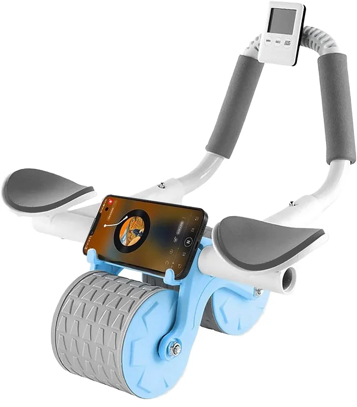 Home gym Abdominal fitness equipment Home Use Sports With Knee Pad Training Equipment Exercises ABS Roller Wheel Core Sliders