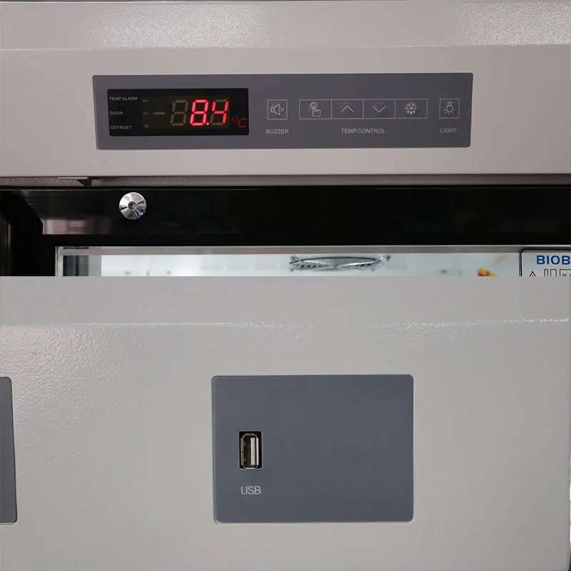 BIOBASE China refrigerators china medical 656L double doors large lab full size fridge for vaccines refrigerators