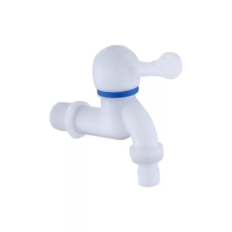 Ceramic Chip Faucet Series Washroom Basin Faucet PP Plastic Water Tap for Sale