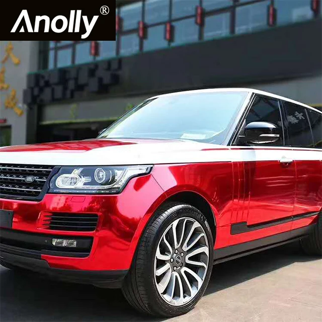 Anolly хромированная синяя Автомобильная виниловая пленка 1 52*30