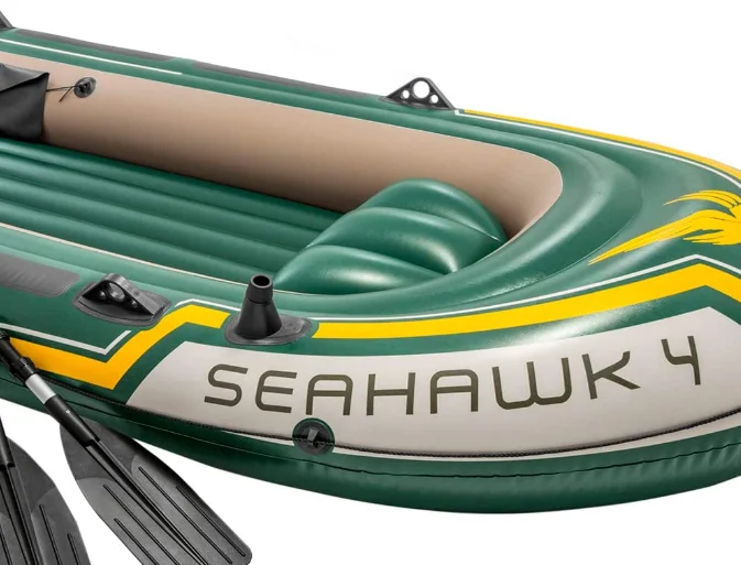 Challenger Outdoor Inflatable Kayak Dugout Canoe With Paddles for 4 People