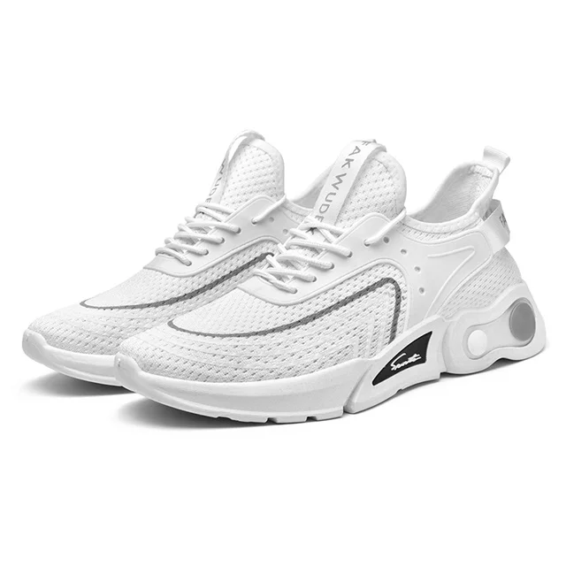 2021 spring and summer fashion casual couple style shuttle woven breathable sneakers