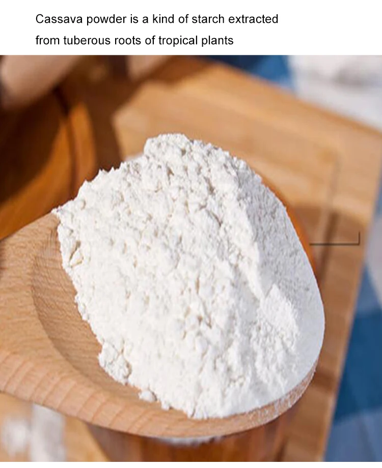 Factory Wholesale High Quality Dried Cassava Starch Powder  With Good Price