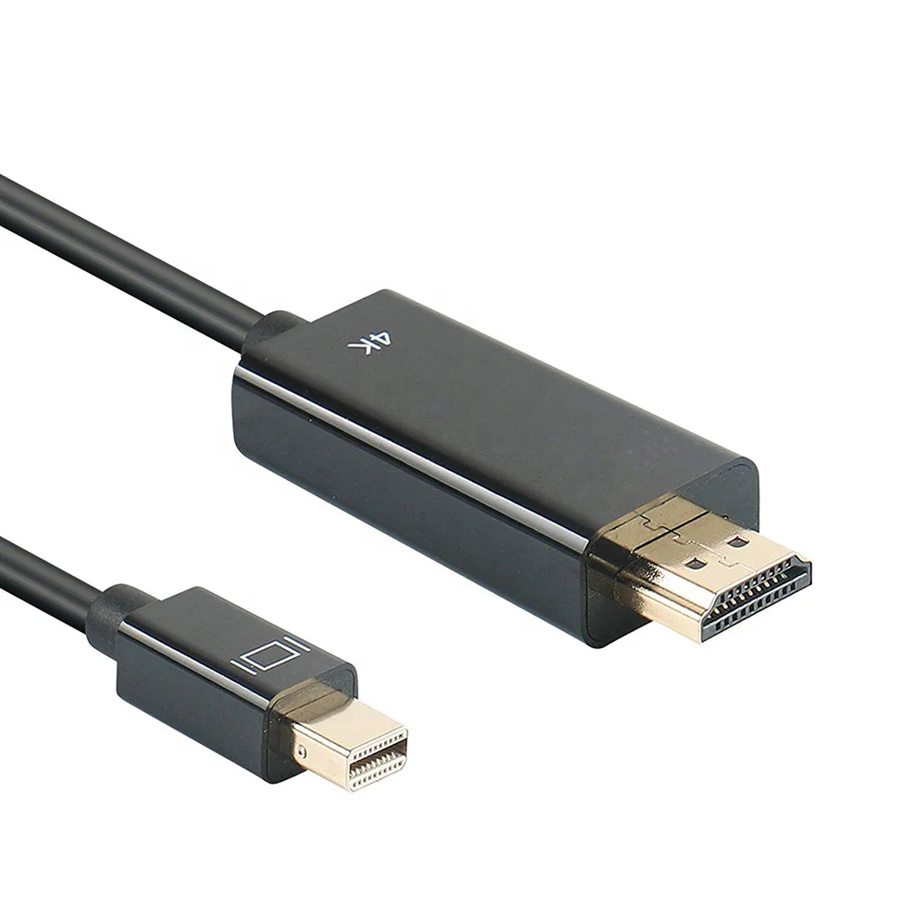 Vnew Mini DisplayPort штекер-HDMI штекер кабель позолоченный DP к 4K HDMI шнур поддержка