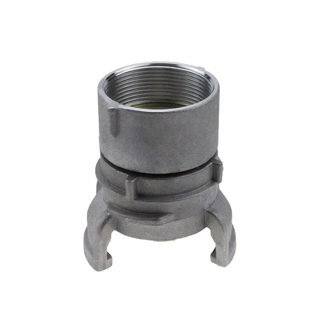 DN50 Aluminium Guillemin Coupling Half Coupling With Locking Ring And Female BSP Thread Symmetric Coupling