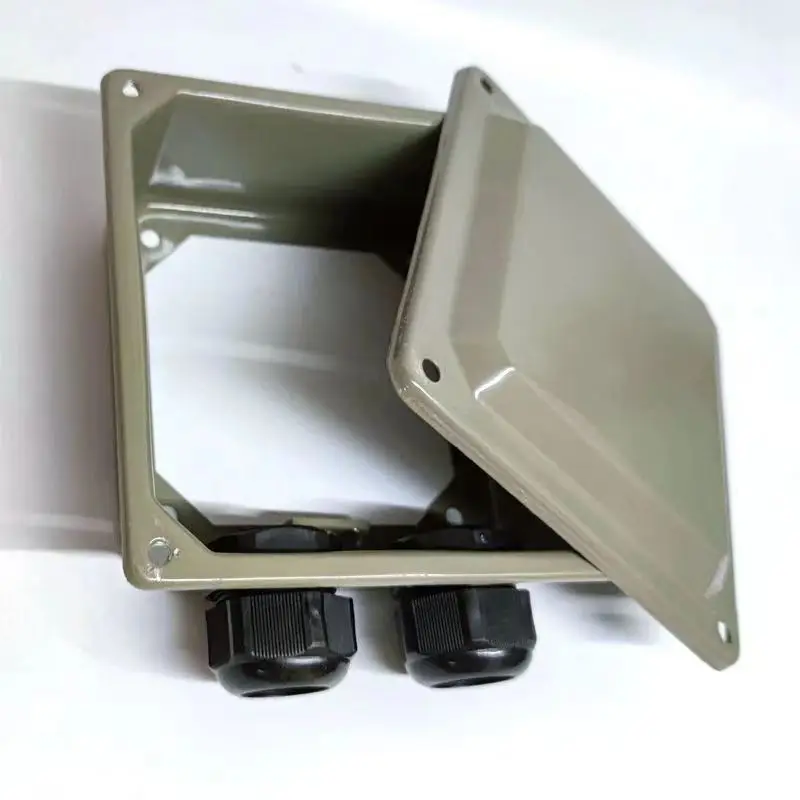 Three Phase Distribution Box Din Rail Electrical Panel Box Steel Wall Mount Distribution Control Box Boards Max Gray Series Amps