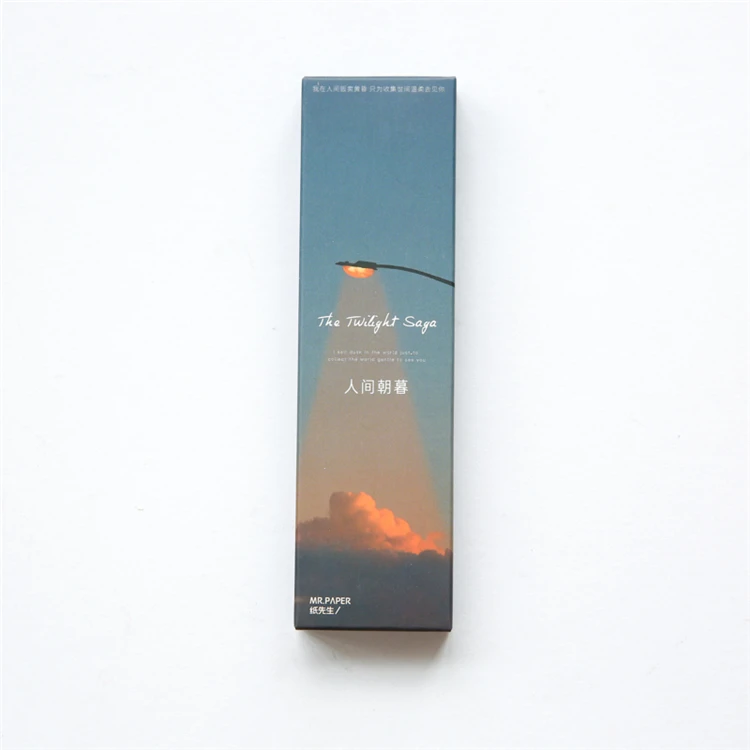 Popular hot selling decoration bookmark wholesale bookmark paper bookmark