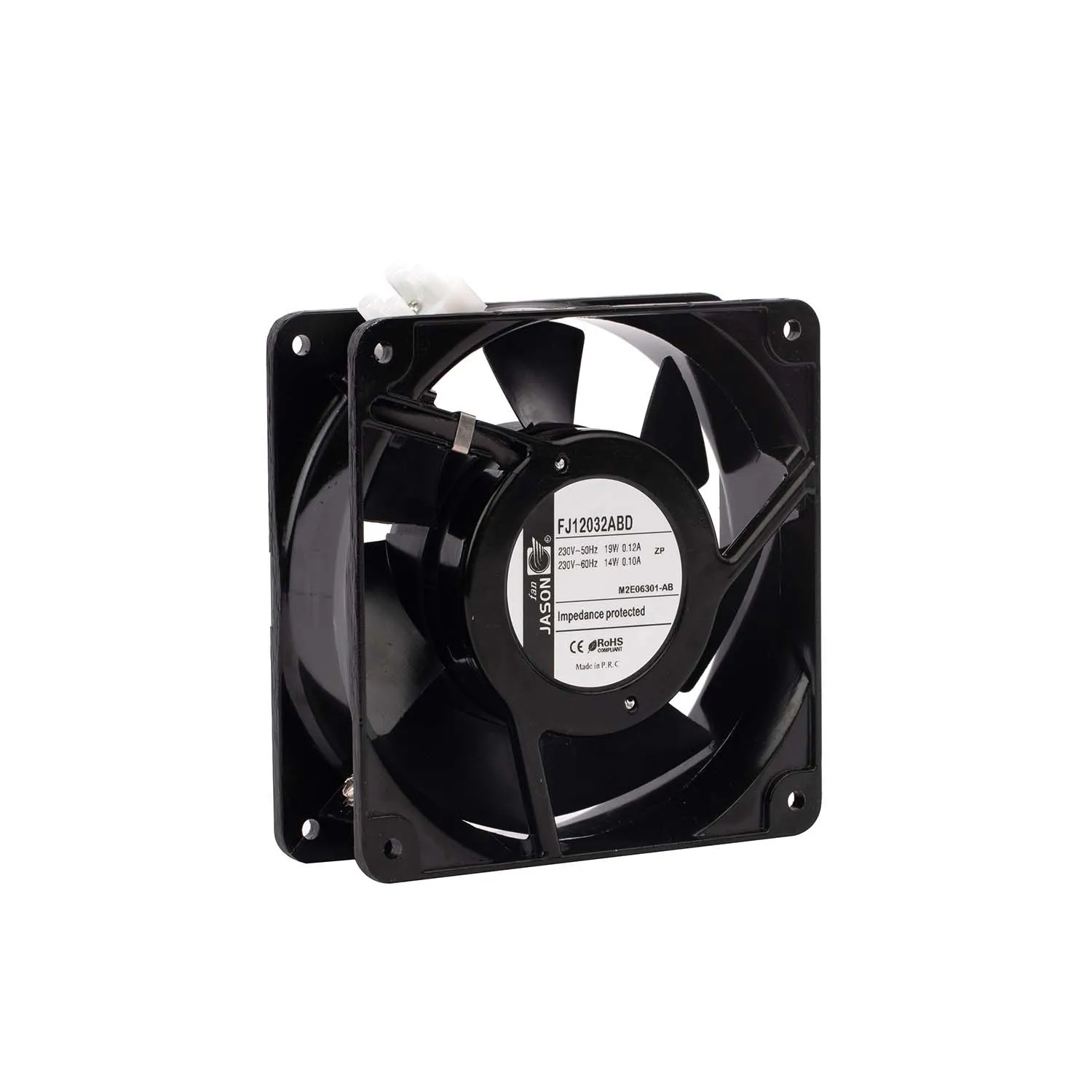 120*120* 38 mm 220V 230V ac square case fan 12038 axial fan ball bearing / sleeve bearing  AC cooling fan  FJ12032AB