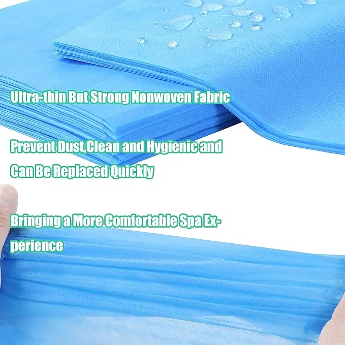 High Quality Waterproof Disposable PP Non Woven Spa Massage Bed sheet Roll Perforated Disposable Bedsheet massage table sheets