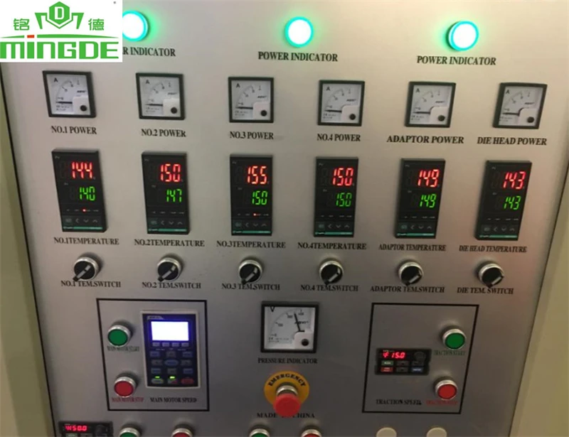 Factory sale corn starch film blowing laminating machine LLD high speed biodegradable plastic blown film extruder machine