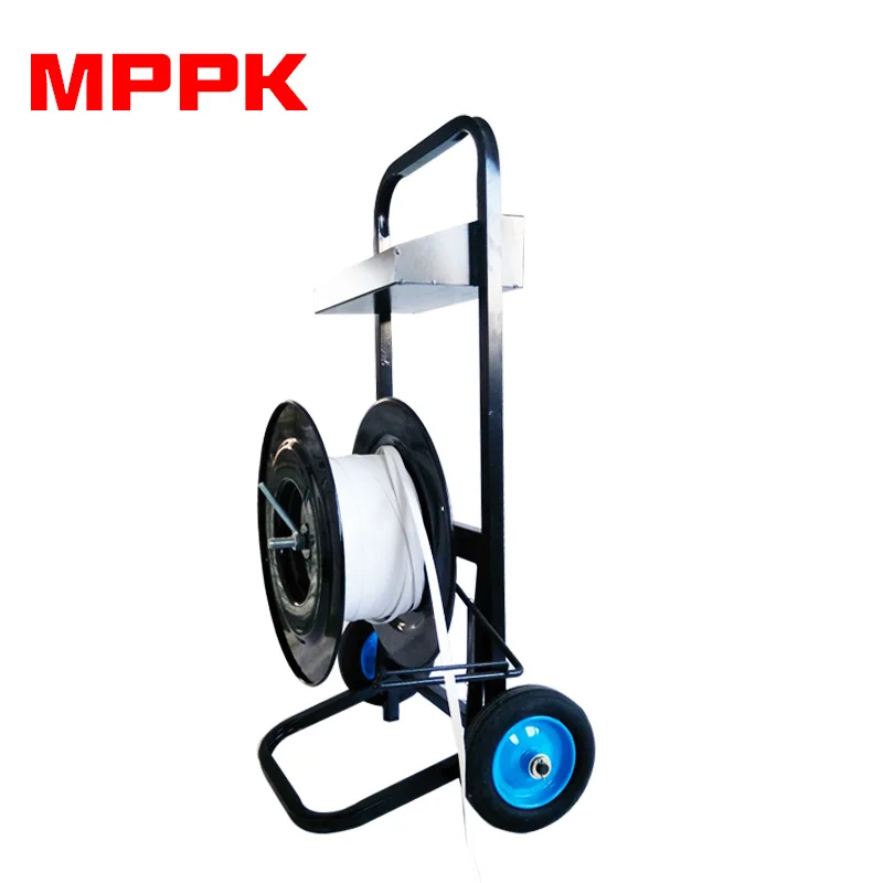 Packing Tape Strap Tool Trolley PP Strapping Dispenser for 200mm inner diameter