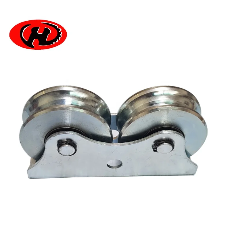 U V Y groove sliding gate track roller wheel  Sliding gate double roller   gate wheel