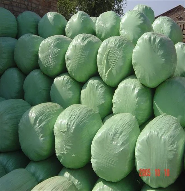 light green silage wrap films ,haybale film