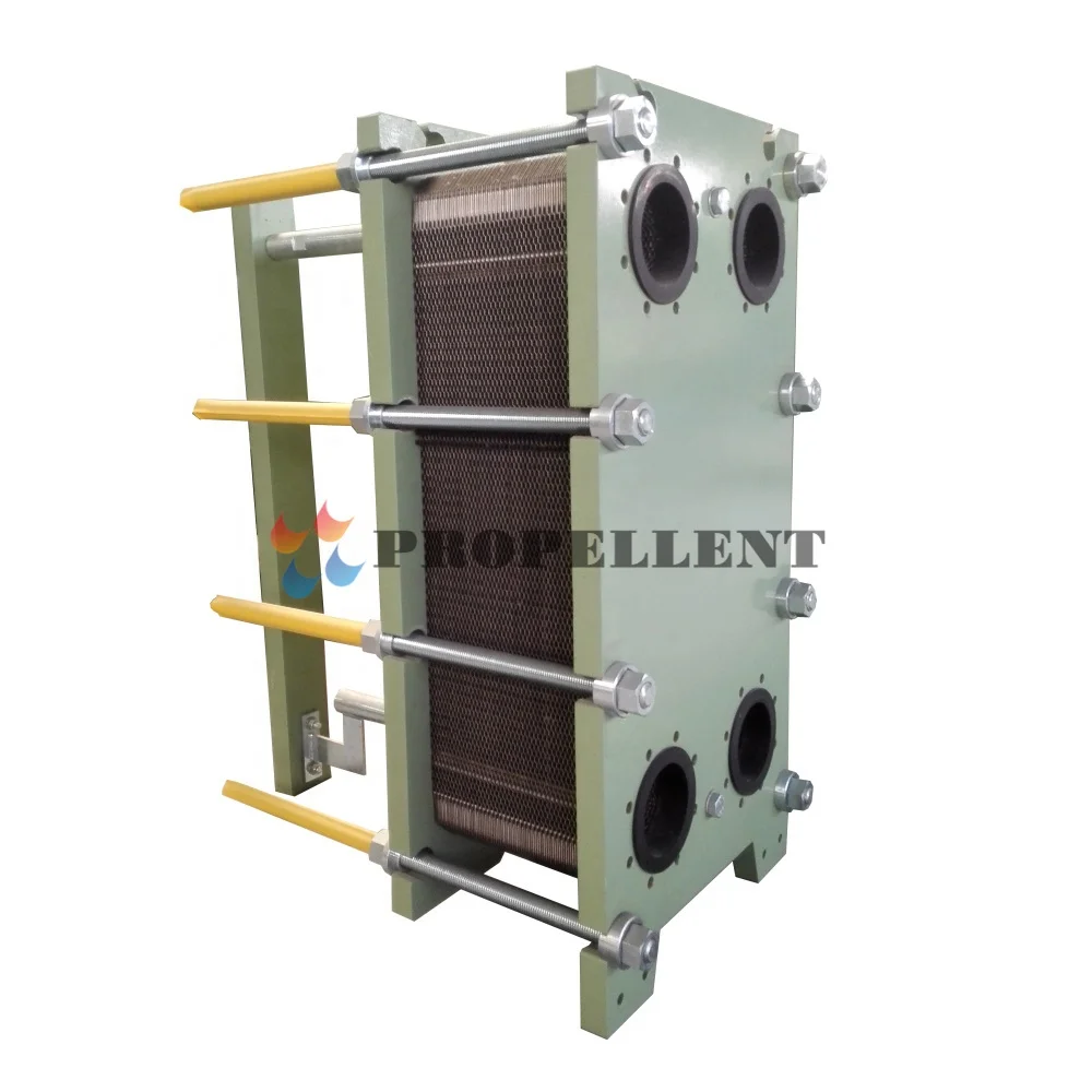 
Cooling juice FP14 stainless steel 316L Free flow plate heat exchanger 