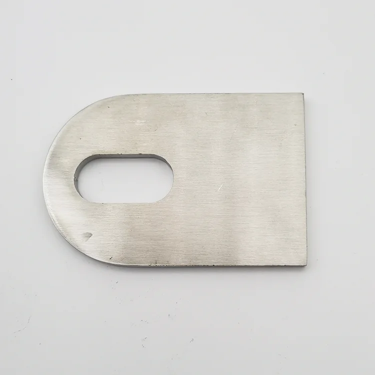 Professional Manufacture Stainless steel railing post bracket,304 stainless steel,brush finished 60x90mm glass connector