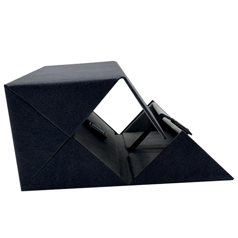 Wholesale Fashion Custom Leather 4 Slots Storage Box Women men Folding Sunglasses Case