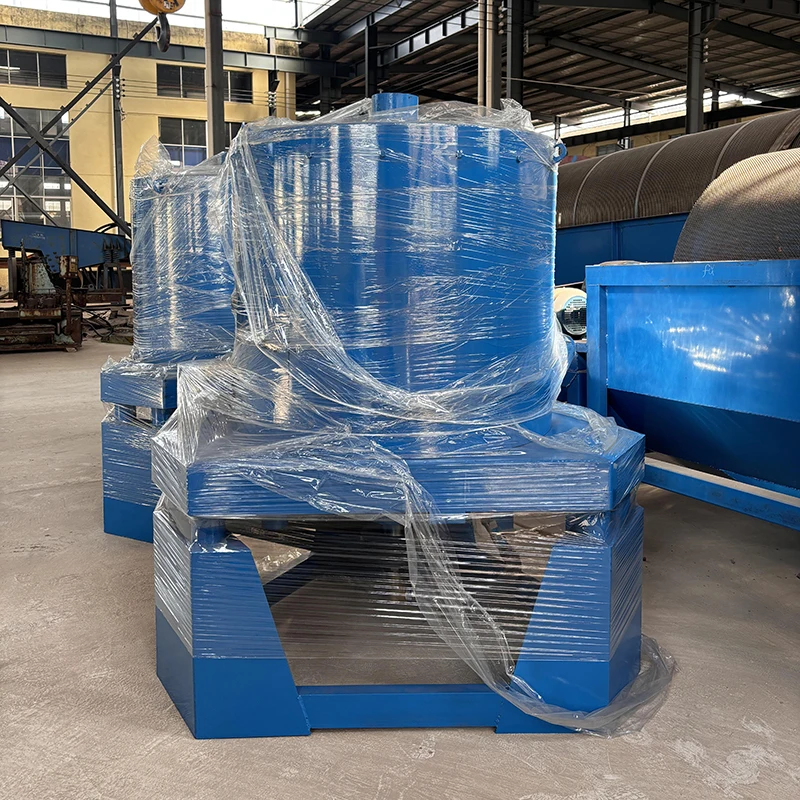 Super Fine Power Gold Concentrating Centrifuge For Alluvial Gold Ore Wash Equipment