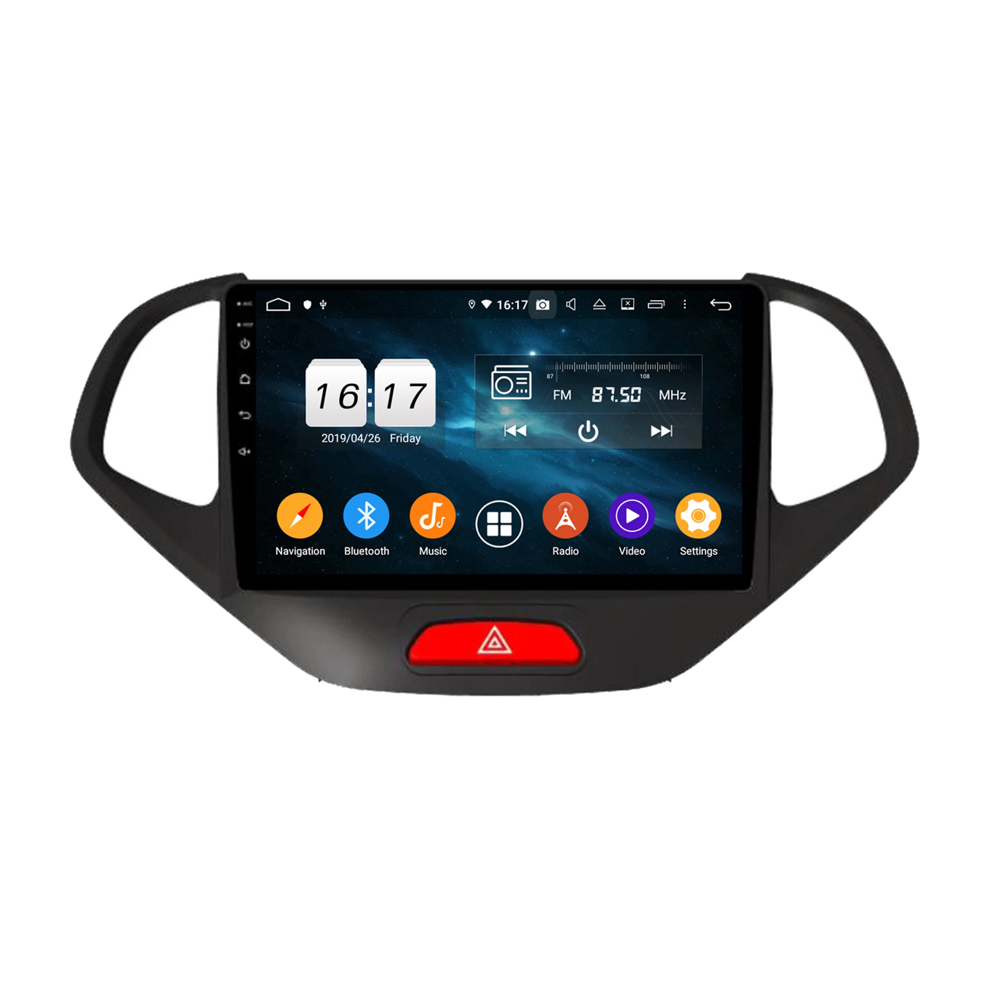 KLYDE KD-1958 Android 10 Car DVD Player Car Video GPS PX5 4g+64g 8 core 9 inch split touch screen for FORD KA 2019-2020