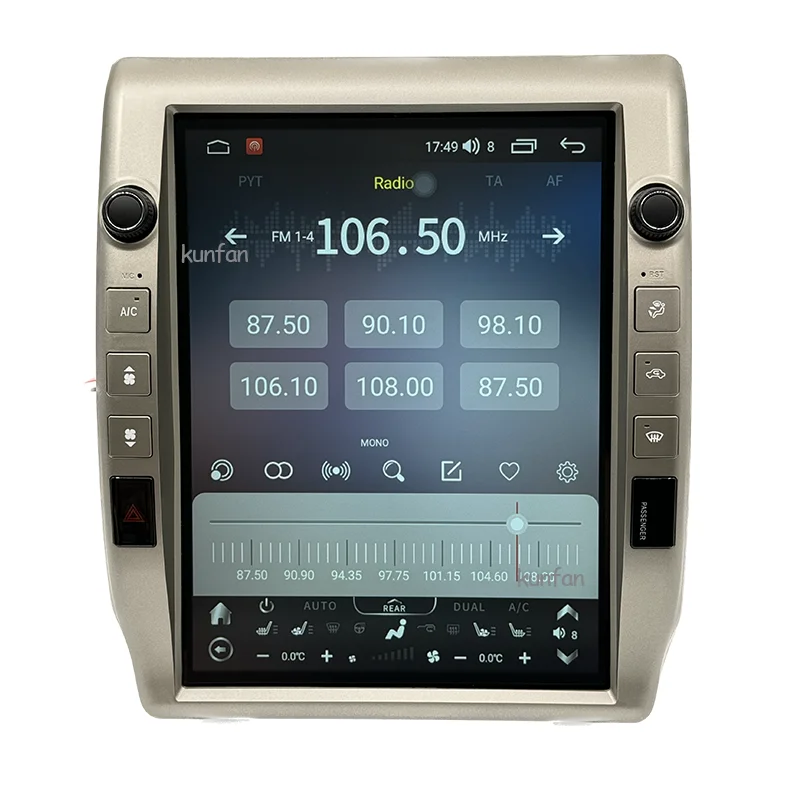 13inch Android Multimedia DVD Player For Toyota Tacoma 2005 2013 2015 Tesla Style Radio Stereo Dash Kits GPS Navigation