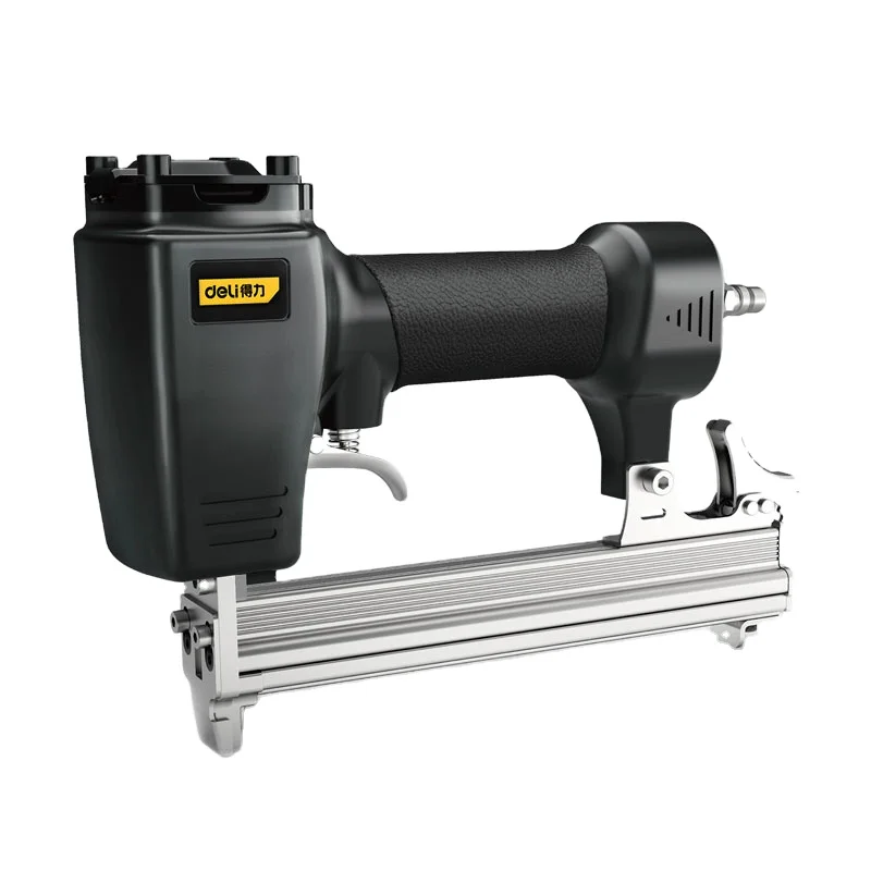 Deli Высококачественная DL-QDQ-1022J # Brad Nailer 1022J черная головка пистолета из твердого сплава