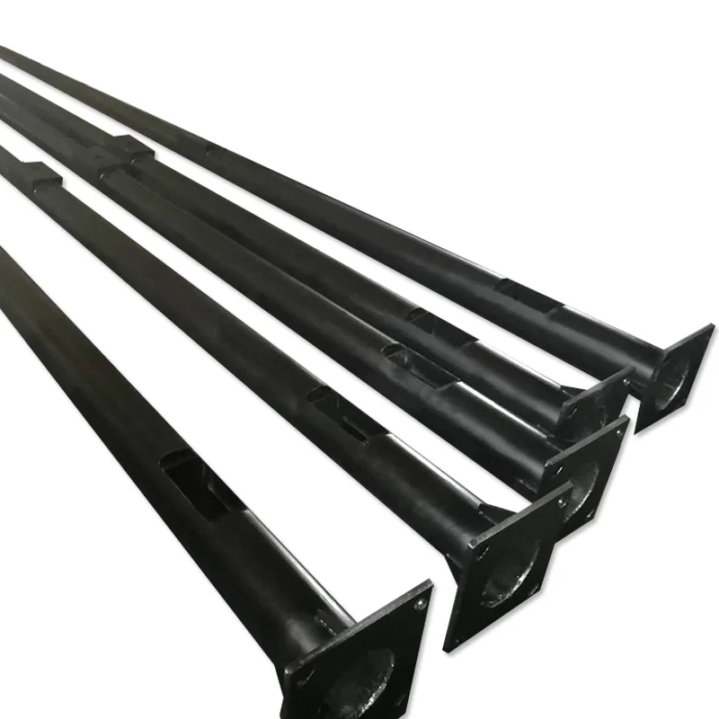 Powder Coating Antique Victorian Lamp 3m 4m 5m 6m 8m 10m 12m Outdoor round power solar street light pole