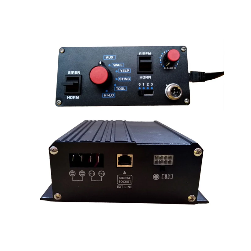 Высококачественная электронная сигнальная сирена CJB S200W, Полицейская, б/у, 12 В