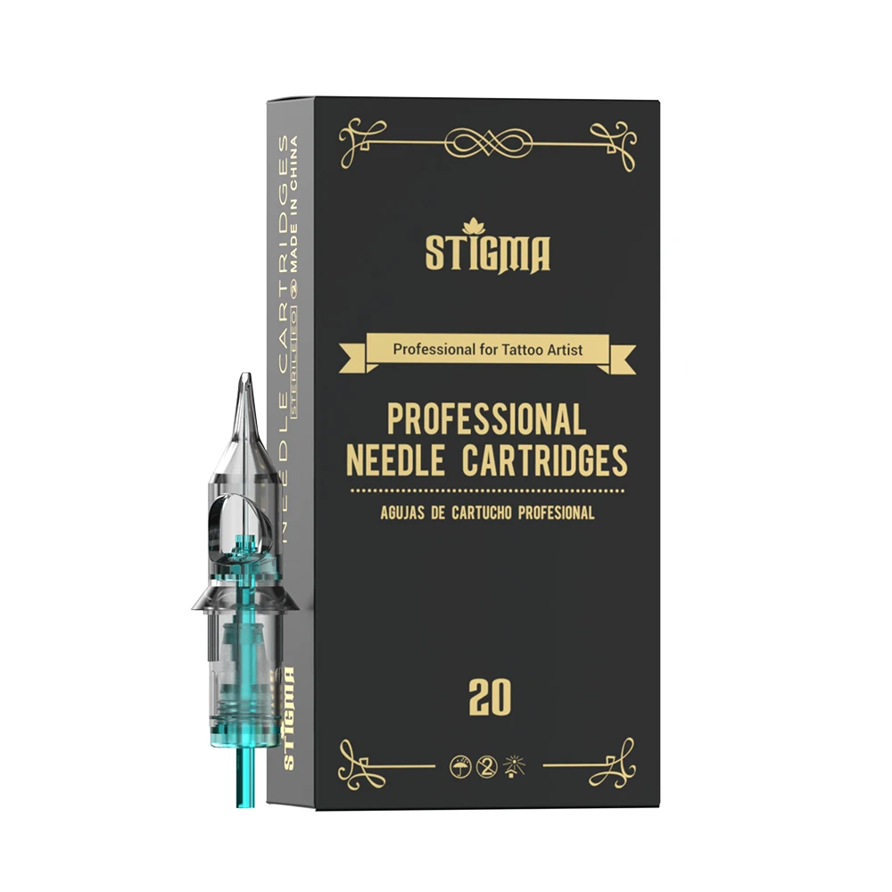Stigma 2023 Hot Selling Disposable Tattoo Needles Cartridges Steel Stainless Needle Cartridges Wholesale Tattoo Needles