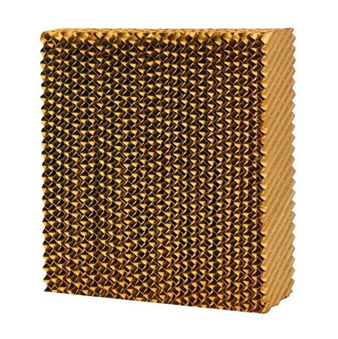 greenhouse water evaporative cooling pad / poultry chicken farm side wall cooling pad with high quality and low price