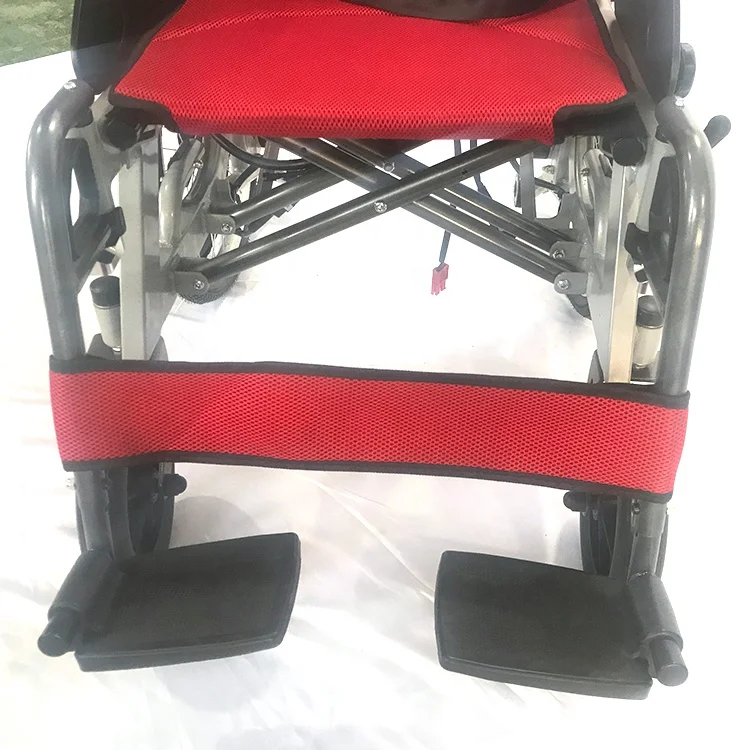 20A steel frame lightweight wheel chair active folding electric wheelchair for disabled people