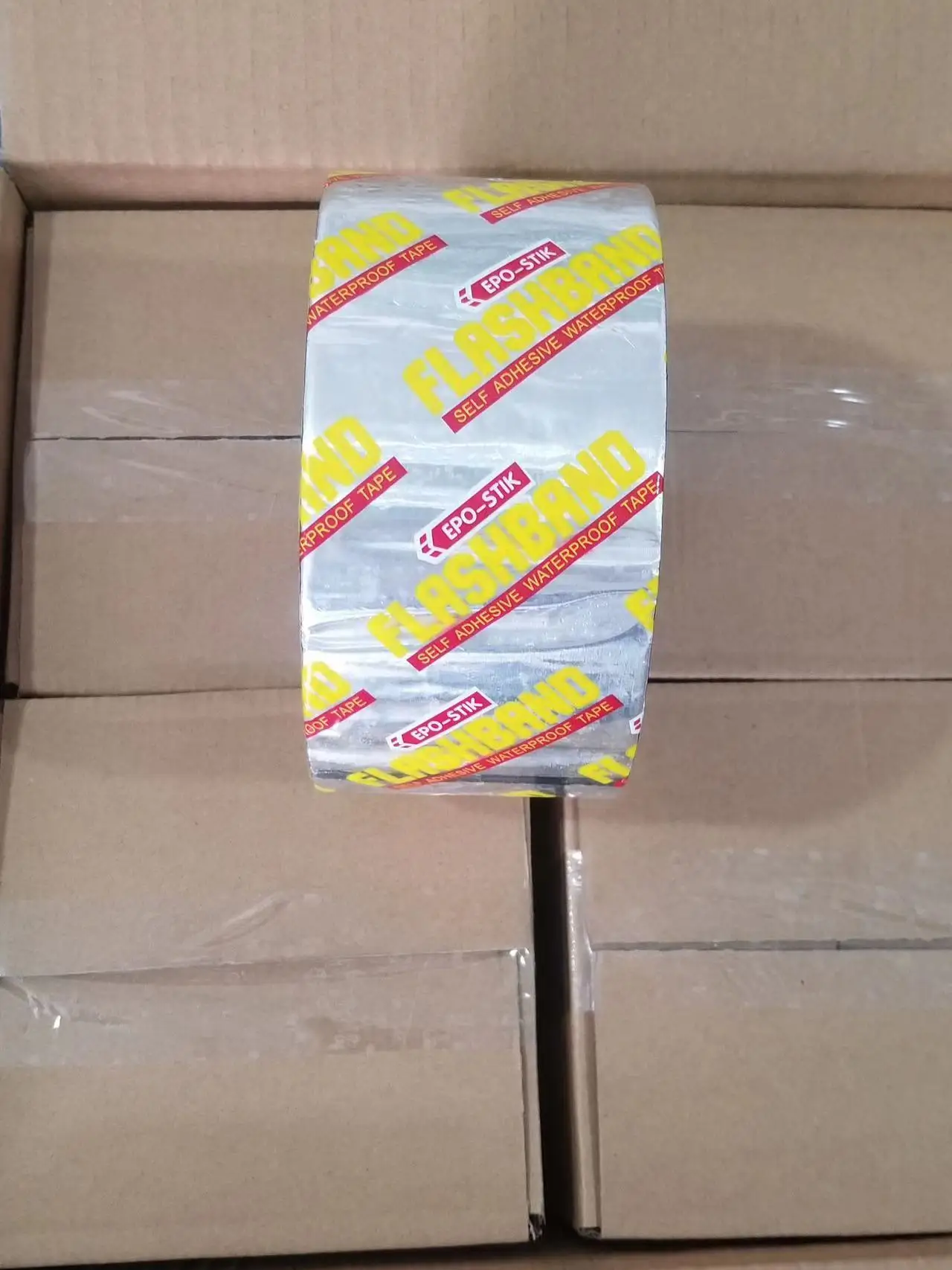 5cmx10m waterproof self adhesive bitumen aluminum flash band tape