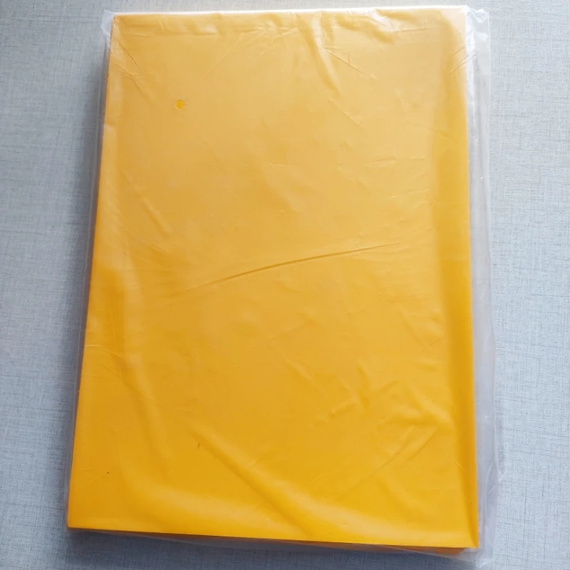 no smell silicone material laser engraving rubber pad sheet for self inking rubber stamp.