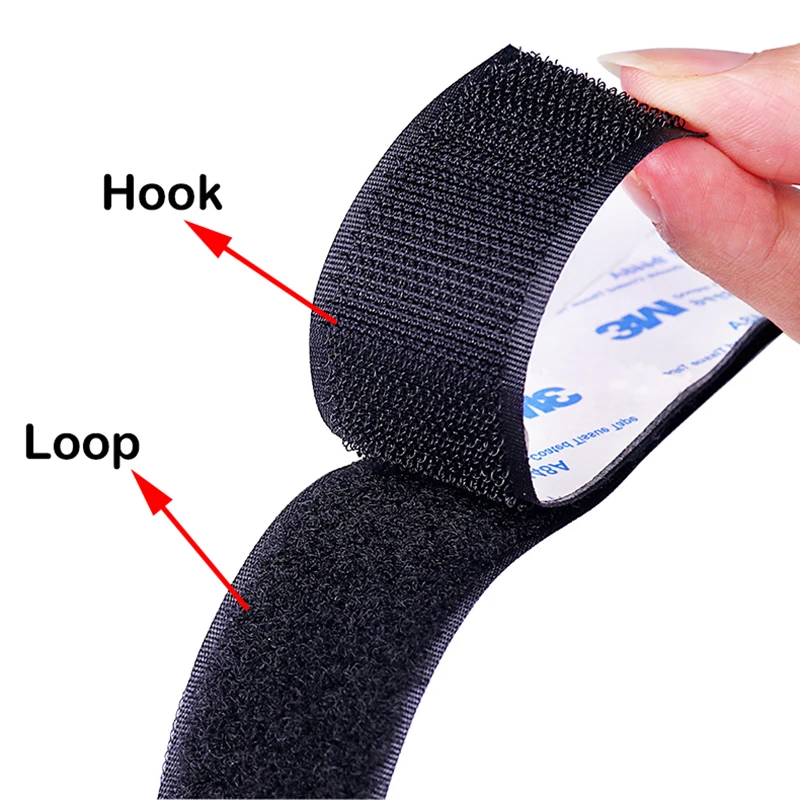 Manufacturer Hook Loop Tape Custom Color Different Size Durable Nylon Hook and Loop Roll