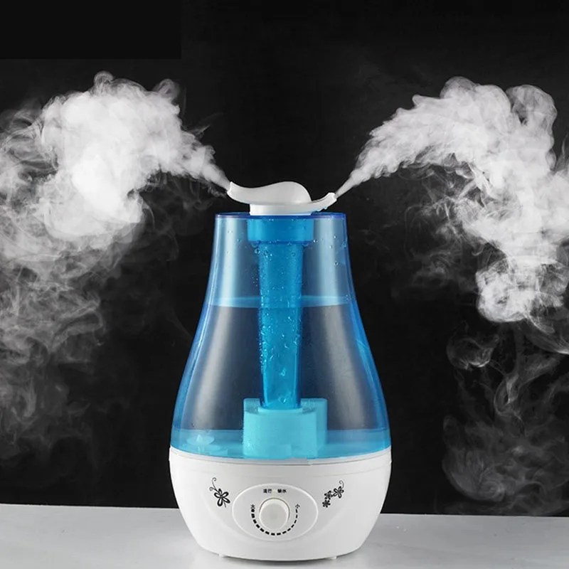 Cool Mist Humidifier, Ultrasonic Air Humidifiers for Bedroom Babies Home, 2.6L Large Top Fill Desk Humidifiers