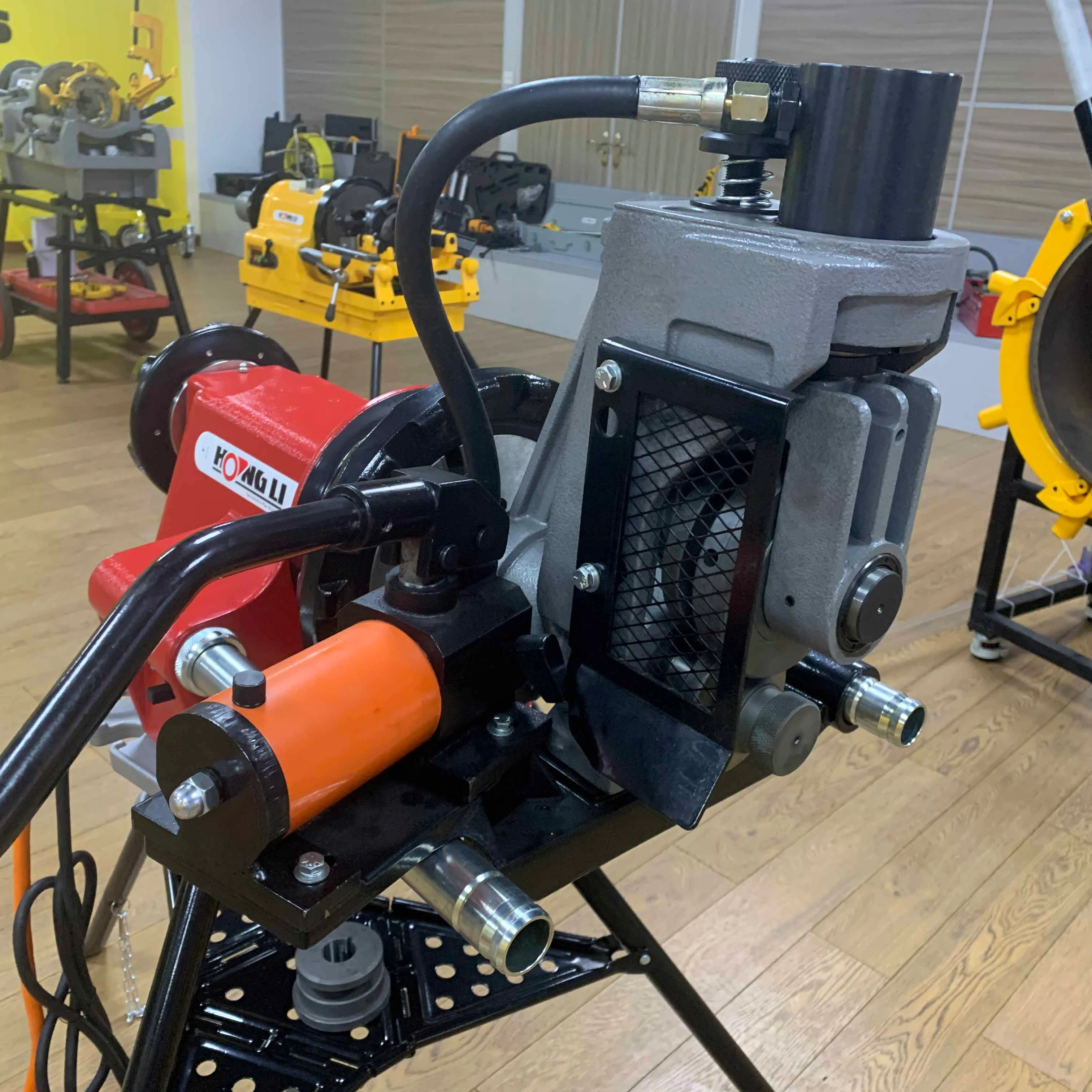 Hongli Roll Grooving Tool Big Power 1500W Electric Pipe Grooving Machine