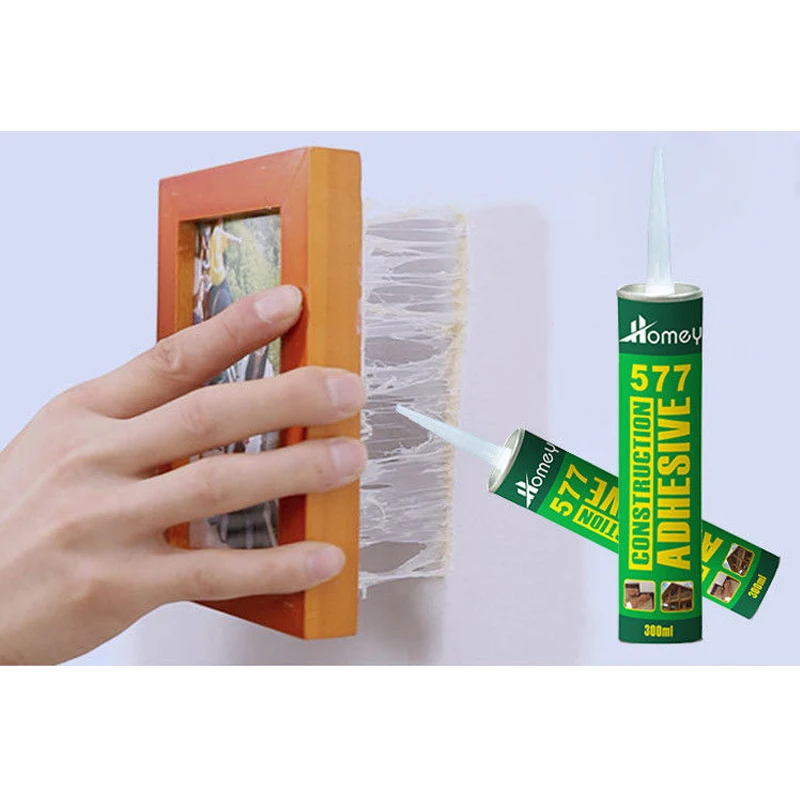 All Purpose Heavy Duty No More Nails Glue Adhesive Cement Liquid Nail Silicone Sealant for Wood Furniture Plaster Bonding