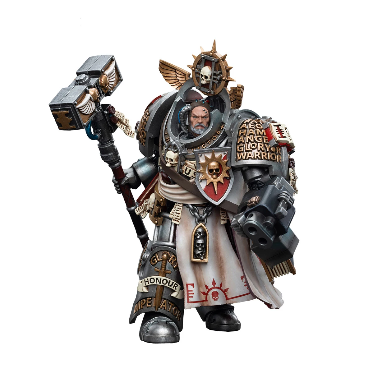 JoyToy Warhammer-40000 Grey Knights Grand Master Voldus Model Anime Action Figure