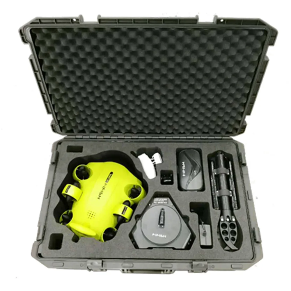 HY-W Diving drone 100m tether camera drone camera drone 4k live stream rovs rov under water robot