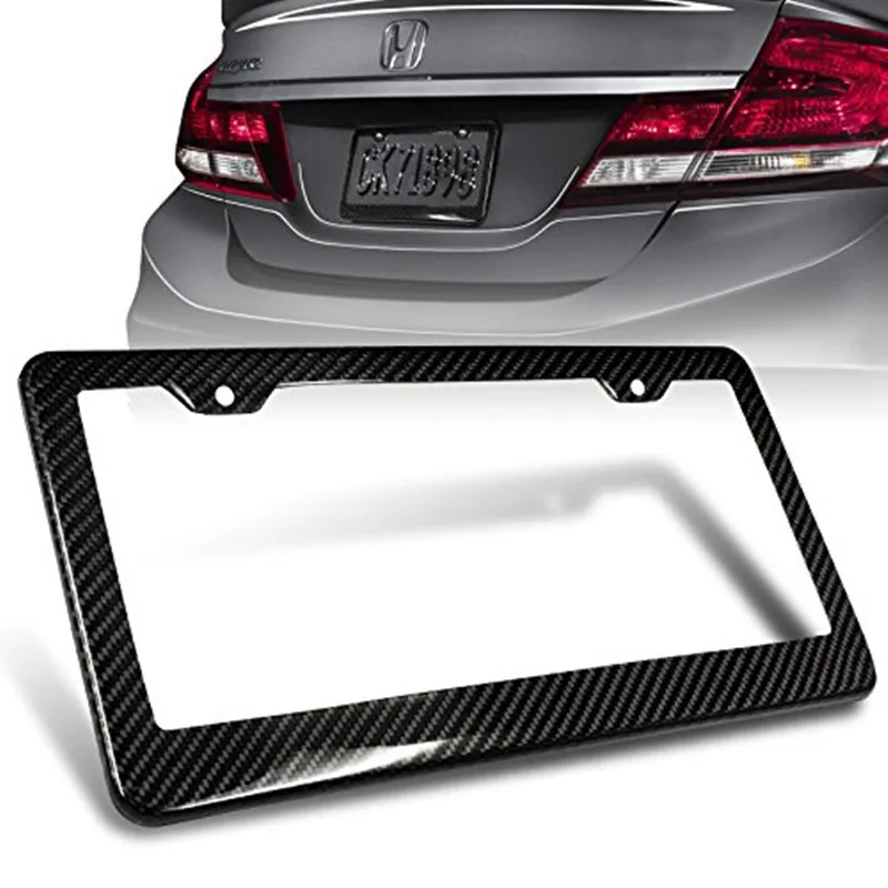 
License Plate Frame New Customized Car Number License Plate Frame Wholesale Car License Plate Frame Plastic 