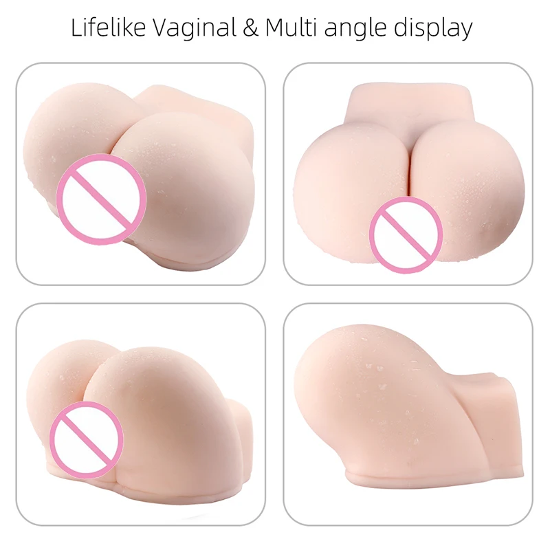 
adult Sexy Toys Silicone Pussy Big Ass Best Artificial Vagina For Male Masturbation 