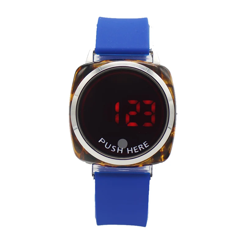 Fashion Hot Sale Silicone Strap Fancy Ladies Electronic Minimalist Smart Designer Couple lovers Wrist Watch