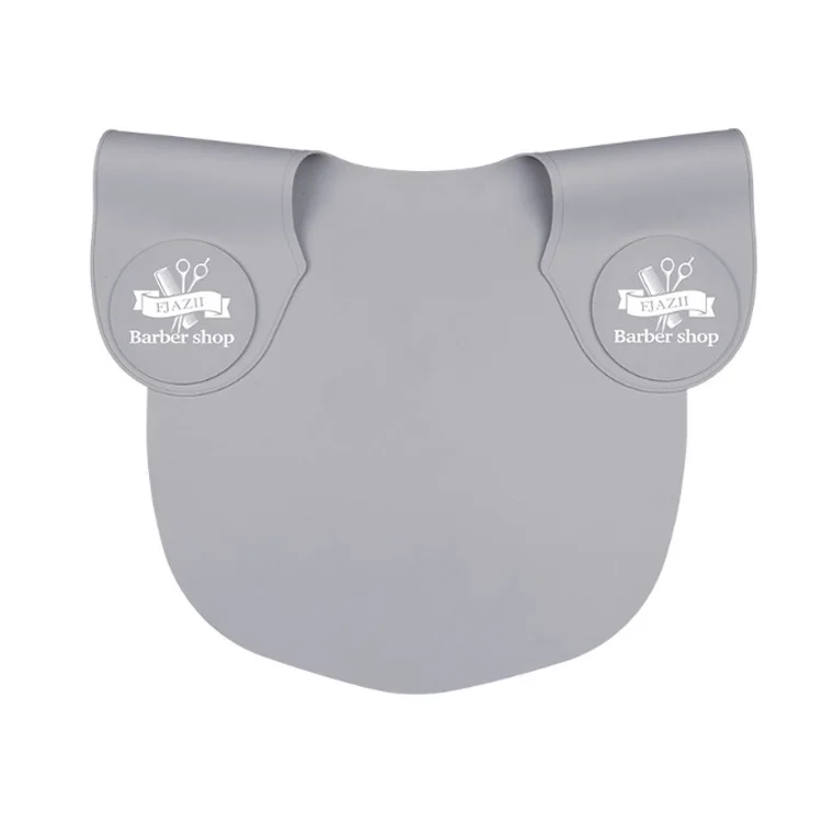 Silicone Material Barber Apron Salon Cape Collar Coloring for Hair Cutting Dyeing