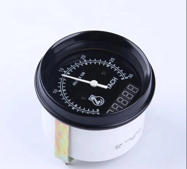 Engine oil pressure and Oil temperature gauge Water temperature meter / Chronograph/ Voltmeter for diesel generator
