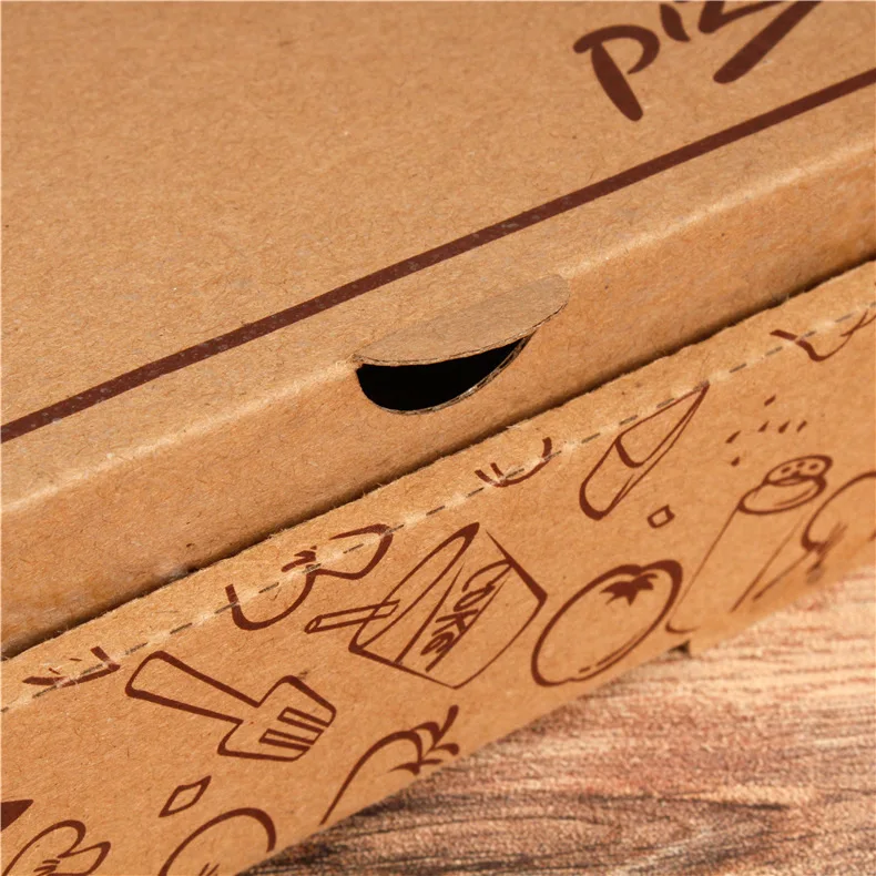 6 7 8 9 10 12 14 16 18 inch cone takeaway circle insulated pizza box eco friendly delivery pizza box