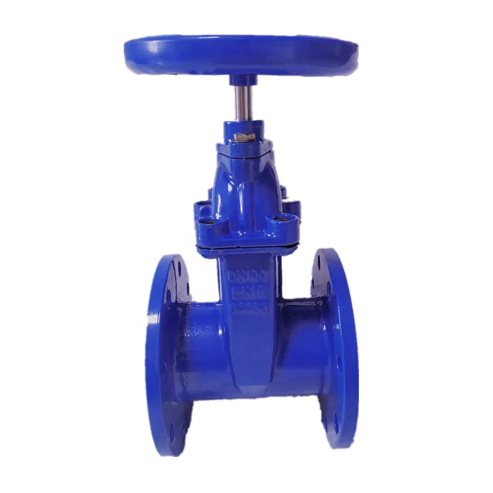 BS5163 DIN3352 F4/F5 PN10/16/25 чугун GGG50 Non поднимая стволовых эластичных сидящих 6-дюймовый
