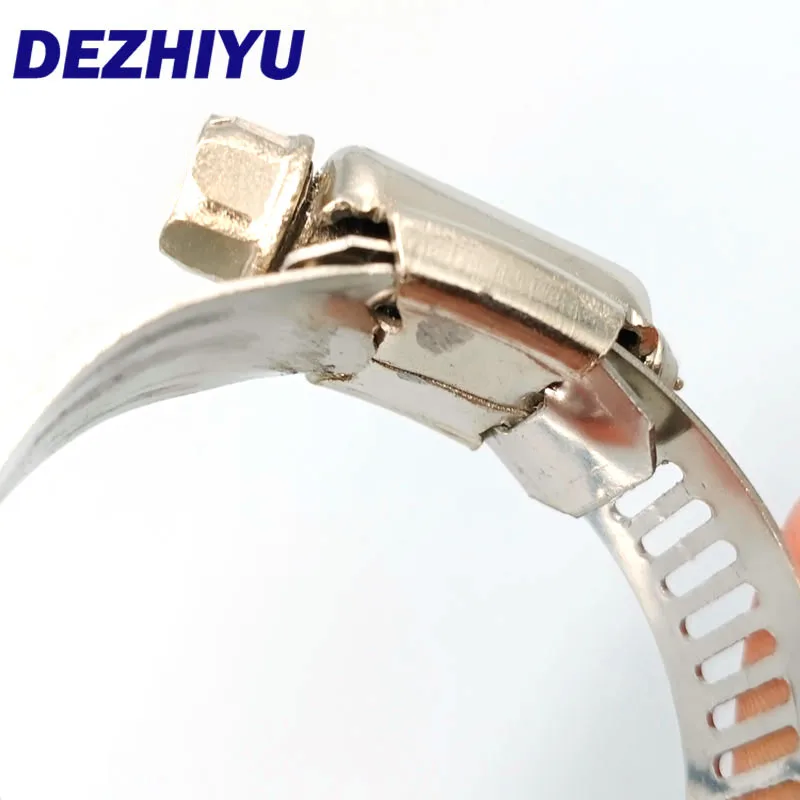 Best selling quality adjustable 304 stainless steel hose American type hose clamp