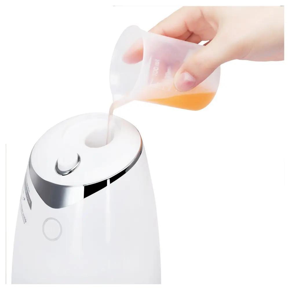 
CVB-848 Electrical Automatic FruitMask Machine DIY Natural Fruit Vegetable Milk FacialMask Maker With 32 pcs Collagen Tablet 